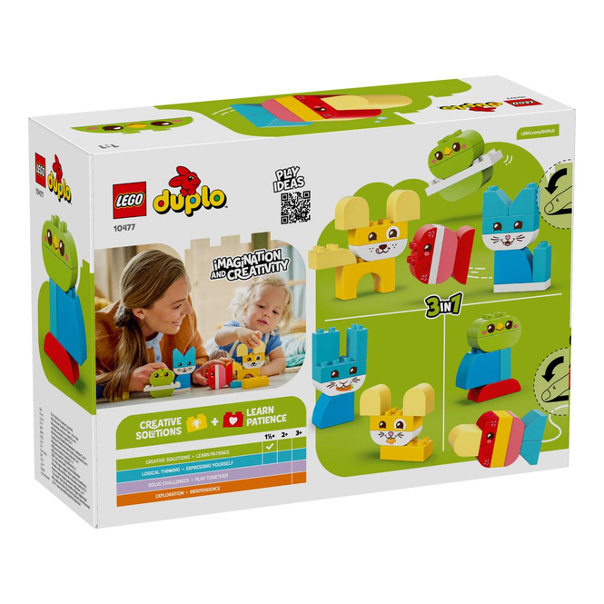 LEGO® DUPLO® 10477 - 3-in-1 Kreative Tiere