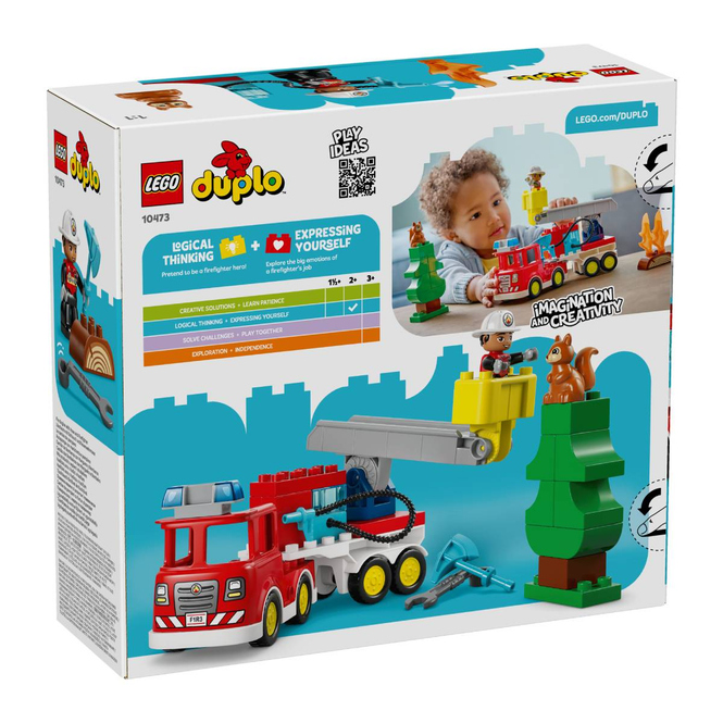 LEGO® DUPLO® 10473 - Löschauto mit Schlauch und Feuerwehrmann