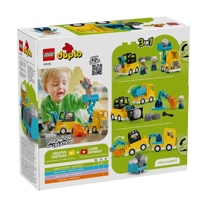 LEGO® DUPLO® 10475 - Baufahrzeuge 3-in-1 Set