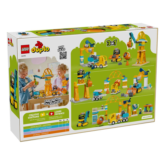 LEGO® DUPLO® 10476 - Baustelle mit Baufahrzeugen 3-in-1 Set