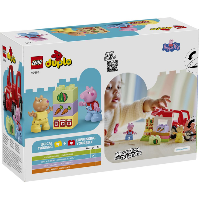 LEGO® DUPLO® 10468 - Peppa Pig - Traktor und Marktstand