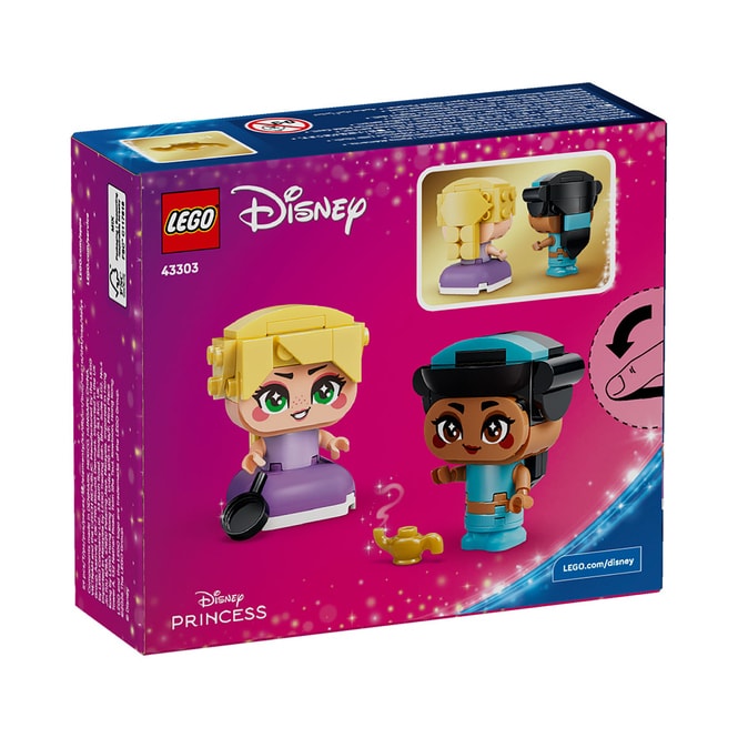 LEGO® Princess™ 43303 - Die Mini-Prinzessinnen Jasmin und Rapunzel 