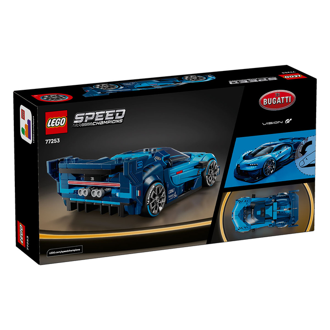 LEGO® Speed Champions 77253 - Bugatti Vision GT Hypersportwagen 