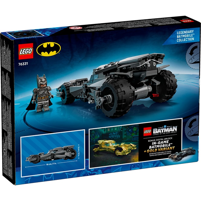 LEGO® DC Comics Super Heroes™ 76331 - Batman™ vs. Superman™: Batmobil