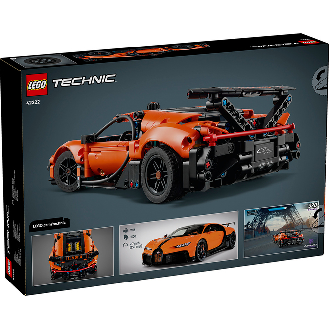 LEGO® Technic 42222 - Bugatti Chiron Pur Sport Hypercar