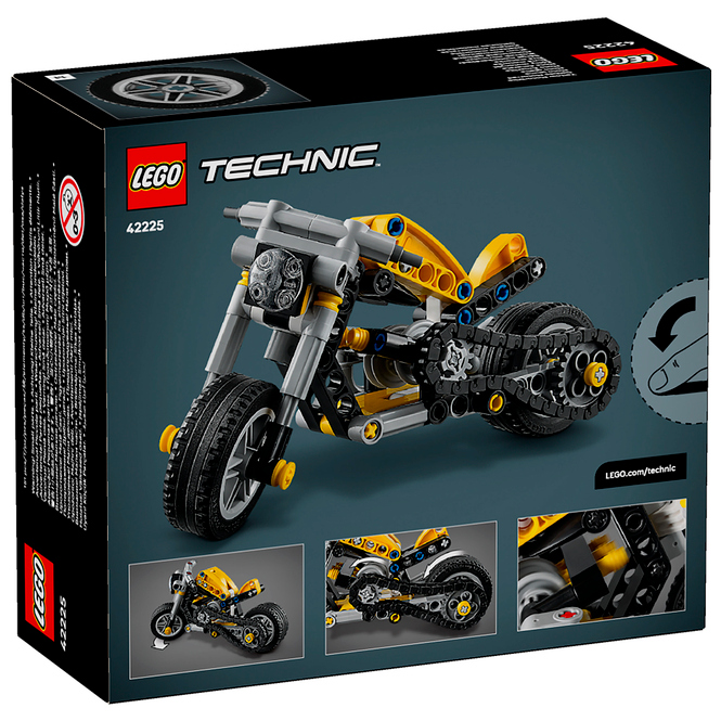 LEGO® Technic 42225 - Gelbes Motorrad
