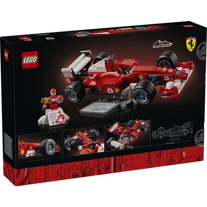LEGO® Icons 11375 - Ferrari F2004 und Michael Schumacher