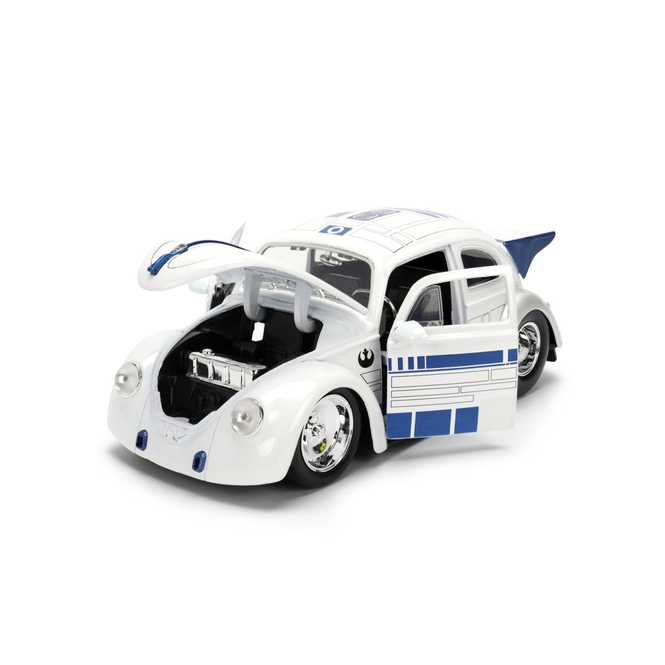 Star Wars - Fahrzeug - VW 1959 Drag Beetle - R2D2 - 1:24