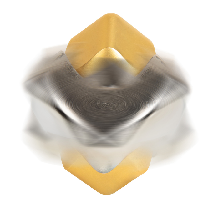 Fidget Spinner - Cube - silber/gold - ca. 2,8 x 2,8 cm