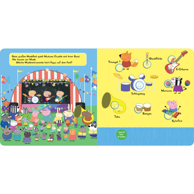 Peppa Pig - Was hörst du, Peppa? - Mein Maxi-Soundbuch