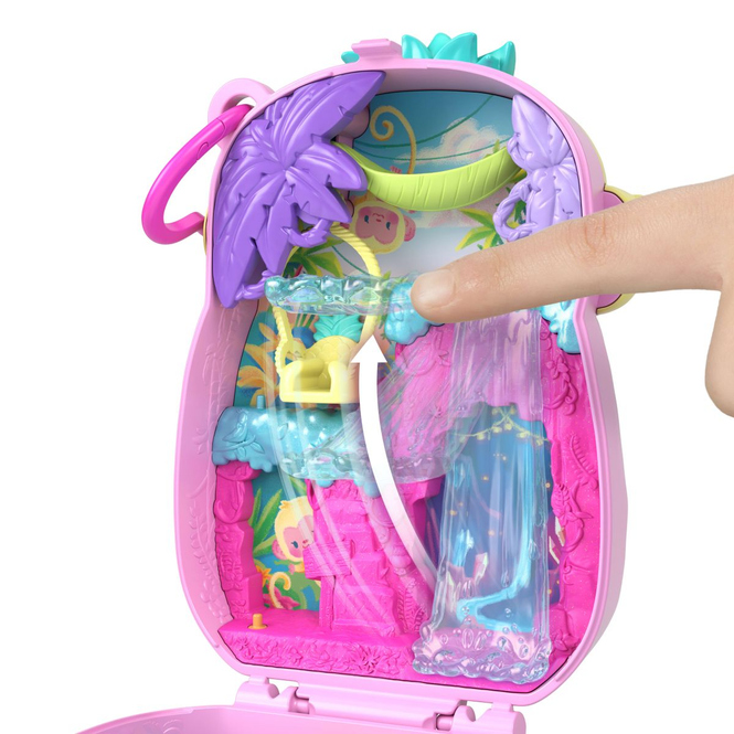 Polly Pocket - Ananas-Äffchen-Schatulle