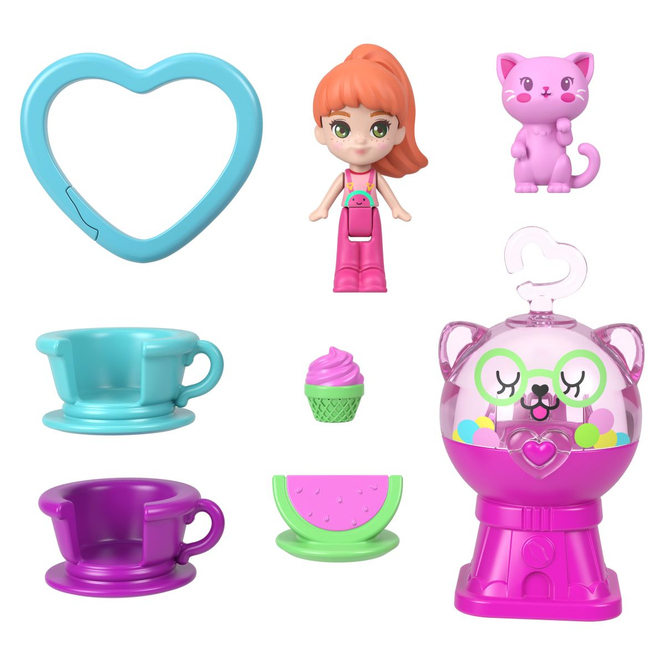 Polly Pocket - Kaugummi-Kätzchen-Schatulle