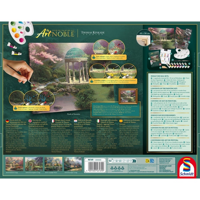 Thomas Kinkade - My ArtNOBLE - Pools of Serenity - Premium Mal-Set
