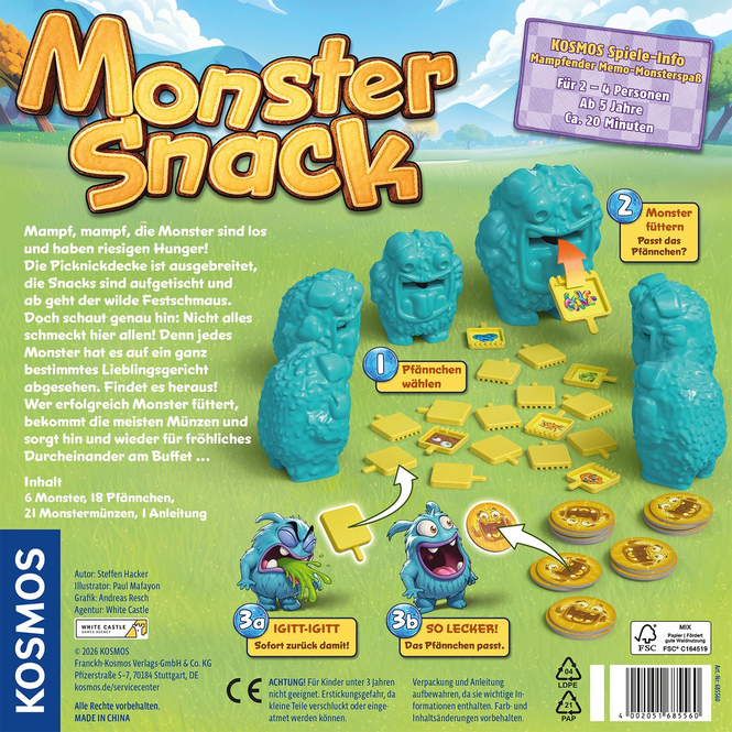 Monstersnack - Spiel