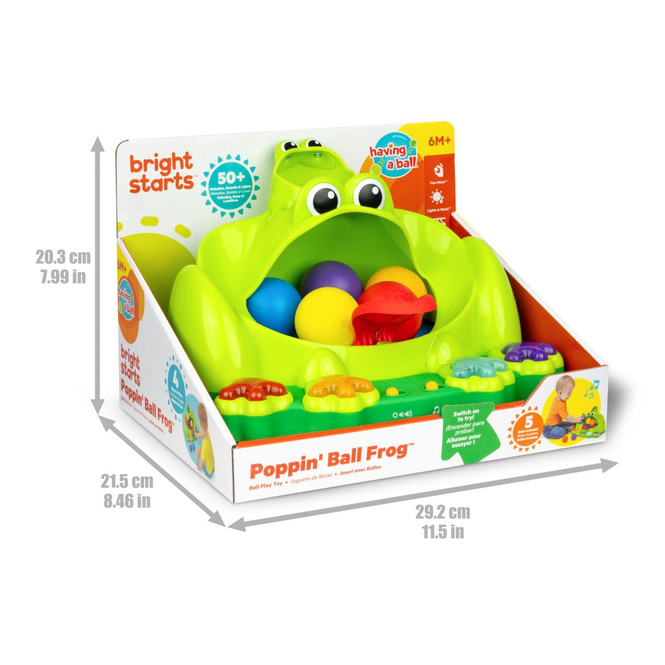 Bright Starts - Lustiger Frosch mit Bällen