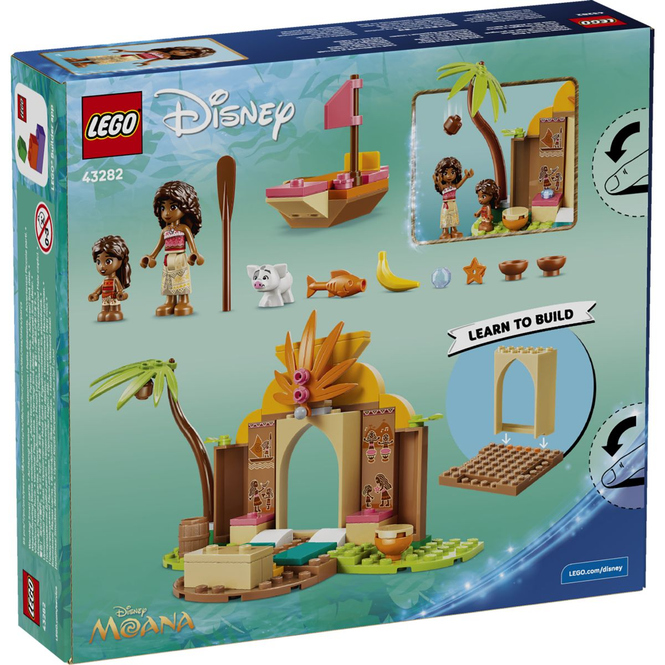 LEGO® Disney™ Princess 43282 - Vaianas Hütte und Boot