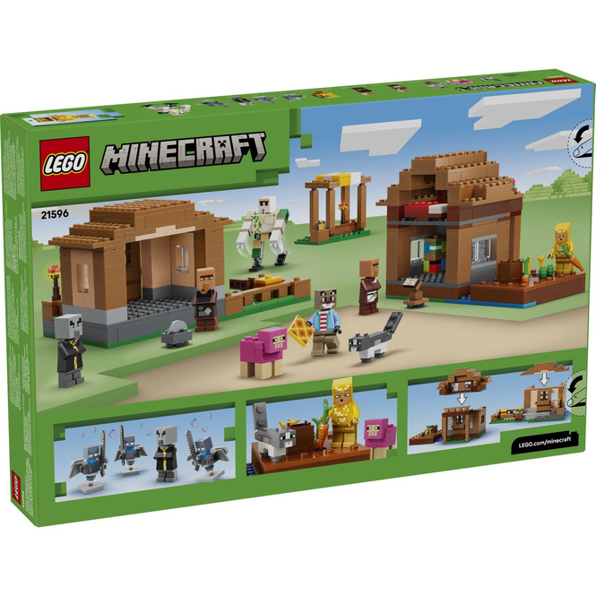 LEGO® Minecraft™ 21596 - Angriff des Magiers auf das Dorf
