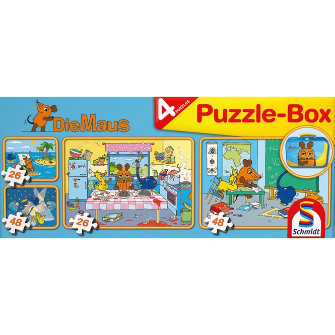 Puzzle-Box - Die Maus - 4-in-1