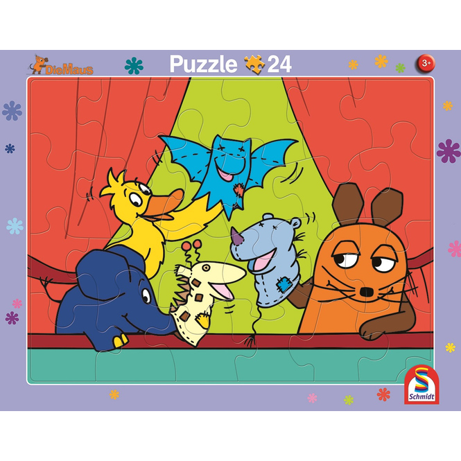 Rahmenpuzzle - Die Maus - 2er Set