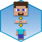 Minecraft Minis - Mob Head Sammelfigur - 1 Stück - Bild 2