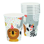 8 Partybecher - Safari -  ca. 210 ml - Bild 2