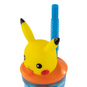 Pokémon - Trinkbecher Pikachu mit Trinkhalm - blau  - Bild 2