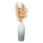 Vase konisch - grün, weiß - ca. 6 x 15,5 cm - Bild 2