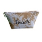 Bikinitasche - Beach - gelb/weiß - ca. 19 x 7 x 15 cm - Bild 2