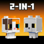 Minecraft -Flippin' Figur 2in1 - Sammelfigur - 1 Stück - Bild 2
