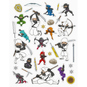 Mein Ausmalstickerbuch - Ninjas - Bild 2