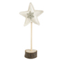 Standdeko - Plüschstern - ca. 12,5 x 5,5 x 26,5 cm - 1 Stück - Bild 2
