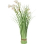 Kunstblumen-Gebinde - Gras mit Blüten, 1 Stück - Bild 2
