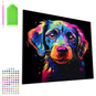 Splat Planet - Daimond Painting - Hund - Bild 2