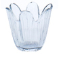 Windlicht - Blüte - grün/blau/rosa - ca. 8 x 7 cm - 1 Stück - Bild 2