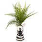 Vase Zebrakopf - ca. 11 cm - Bild 2