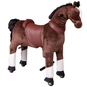 Besttoy - Plüschpferd zum Reiten mit Rollen - ca. 95 cm - Bild 2