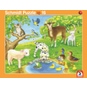 Rahmenpuzzle - Kuschelige Tierfreunde und Tierkinder - 2er Set - Bild 2