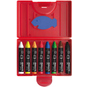 Pelikan, 8 Wachsmaler wasserfest, dreieckig in Box - Bild 2