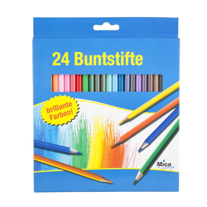 24 Holzbuntstifte von Besttoy