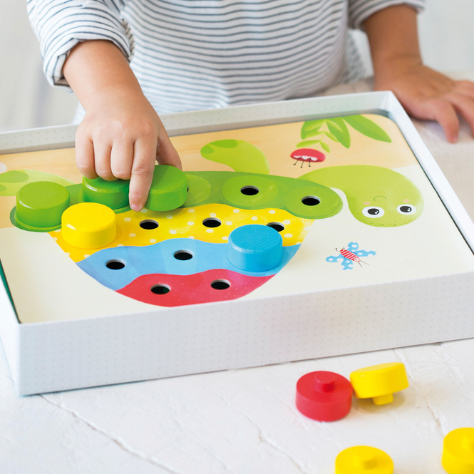 Buntes Holzspielzeug Zum Farben Lernen Für Kinde Jumbo Spiele GOULA Baby Color 