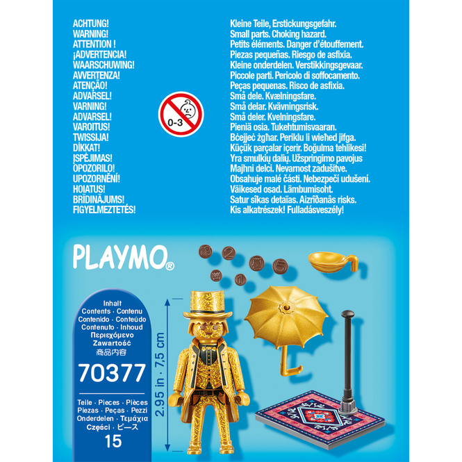 Playmobil 70377 Straßenkünstler SpecialPlus Künstler Artist Pantomime Neu OVP 