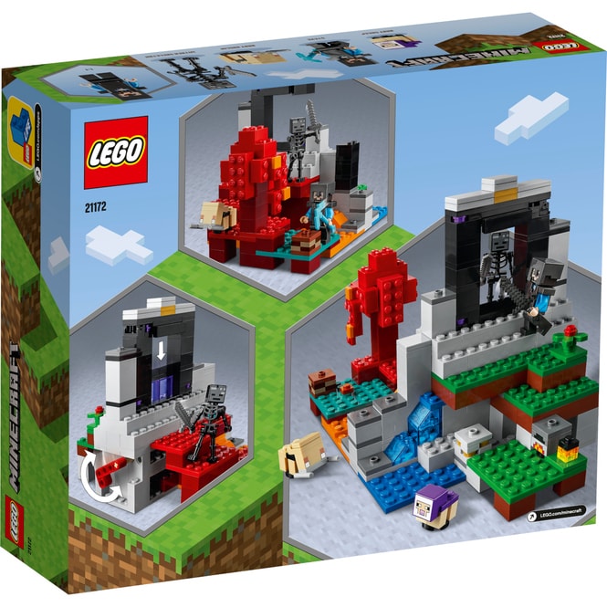 LEGO® Minecraft™ 21172 - Das zerstörte Portal online kaufen | ROFU.de