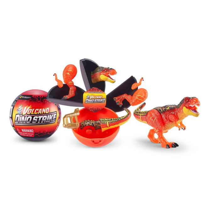 5 Surprise - Dino Strike Volcano Serie 4 - 1 Stück