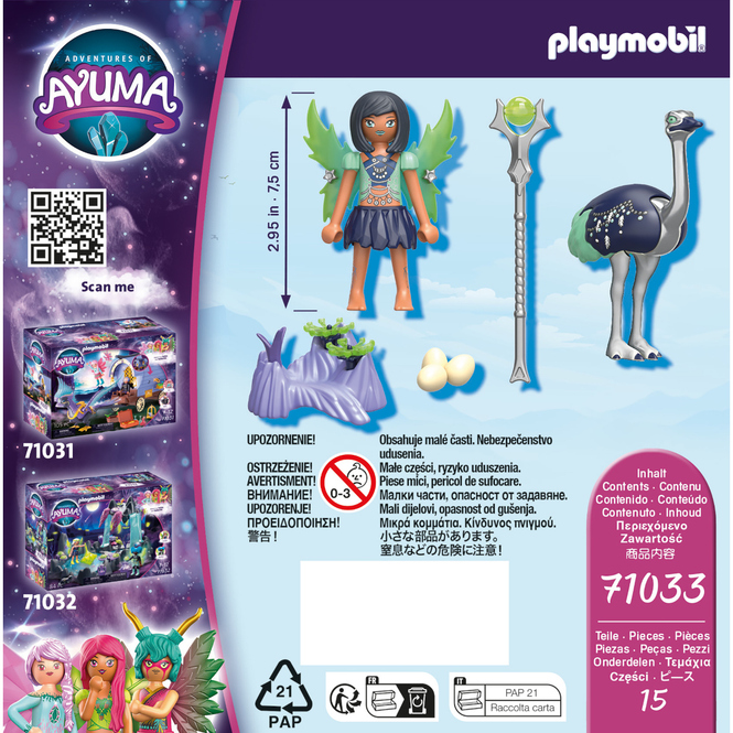 Playmobil® 71033 - Moon Fairy mit Seelentier - Playmobil® Adventures of Ayuma
