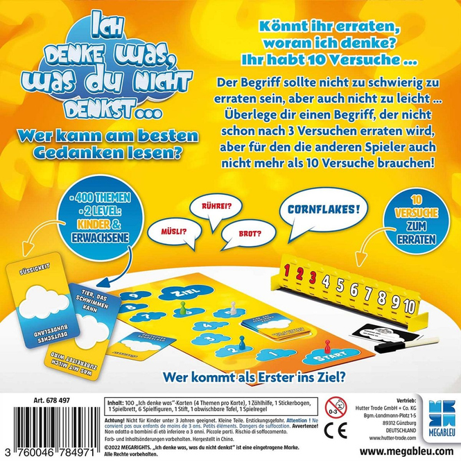 Ich denke was, was du nicht denkst...
