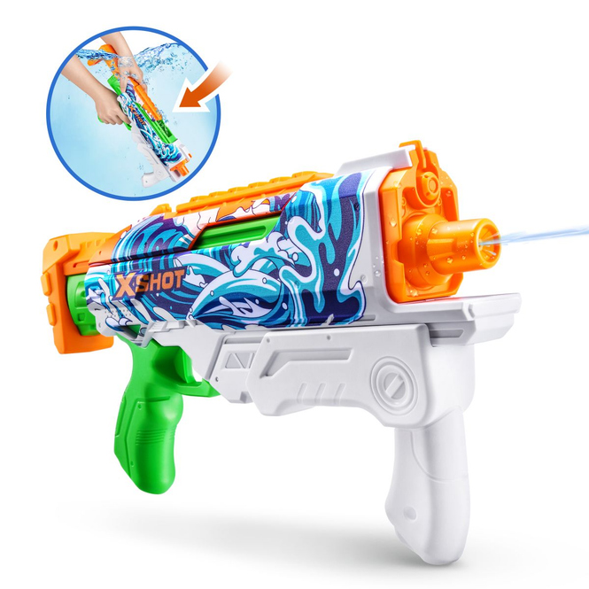 X-Shot Skins - Wasserpistole - Hyperload - Fast Fill - 1 Stück