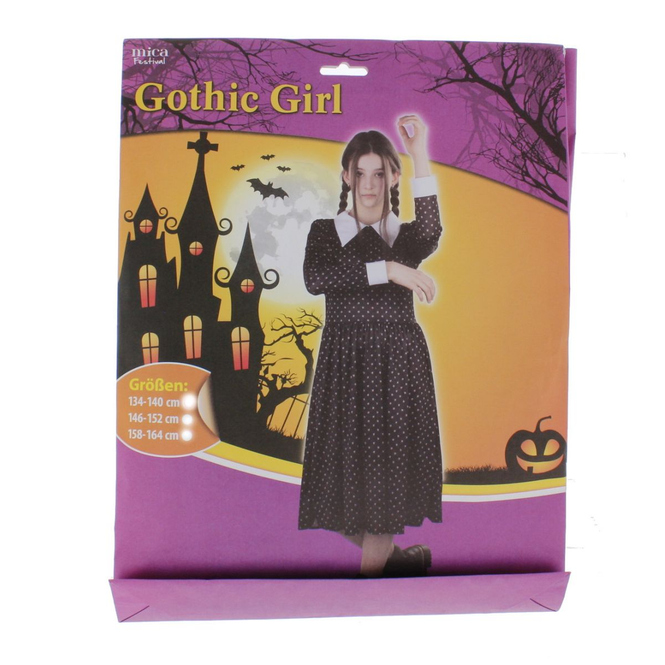 Kostüm - Gothic Girl - Kinder - in verschiedenen Größen