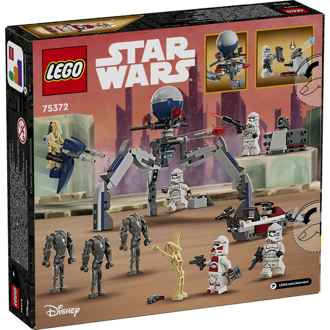 LEGO® Star Wars™ 75372 - Clone Trooper™ & Battle Droid™ Battle Pack