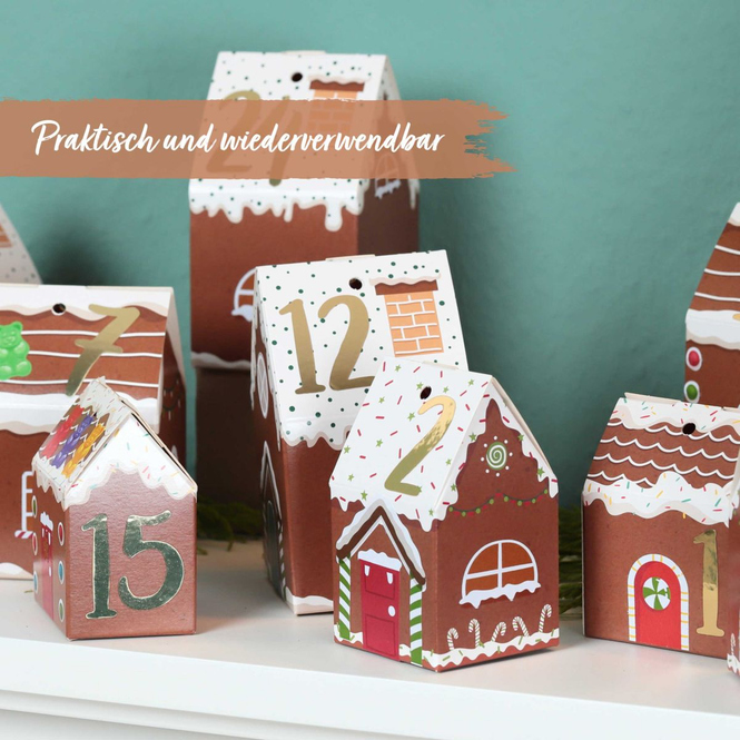 Adventskalender Set - Lebkuchen