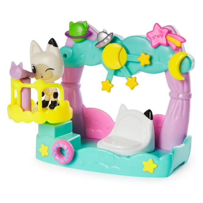 Gabby's Dollhouse - Sternenhimmel Balkon-Spielset von Panda Pfötchen